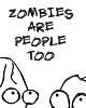 Go to 'Zombies Are People Too' comic