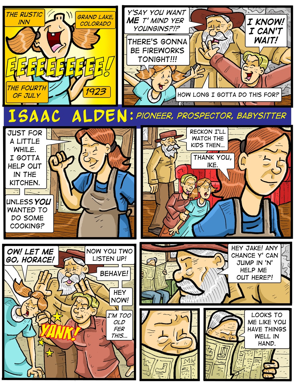 Isaac Alden: Pioneer, Prospector, Babysitter 1