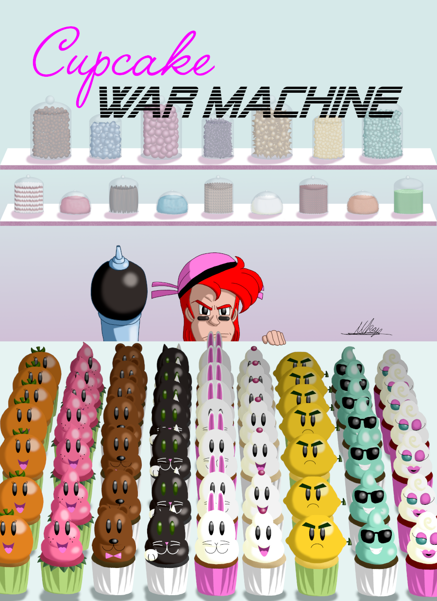 Cupcake War Machine Book Cover