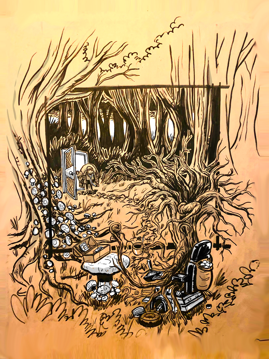 Crimson leaves//Eye Contact page 6