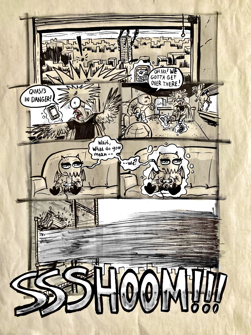 Into the Flames part 2 page 1