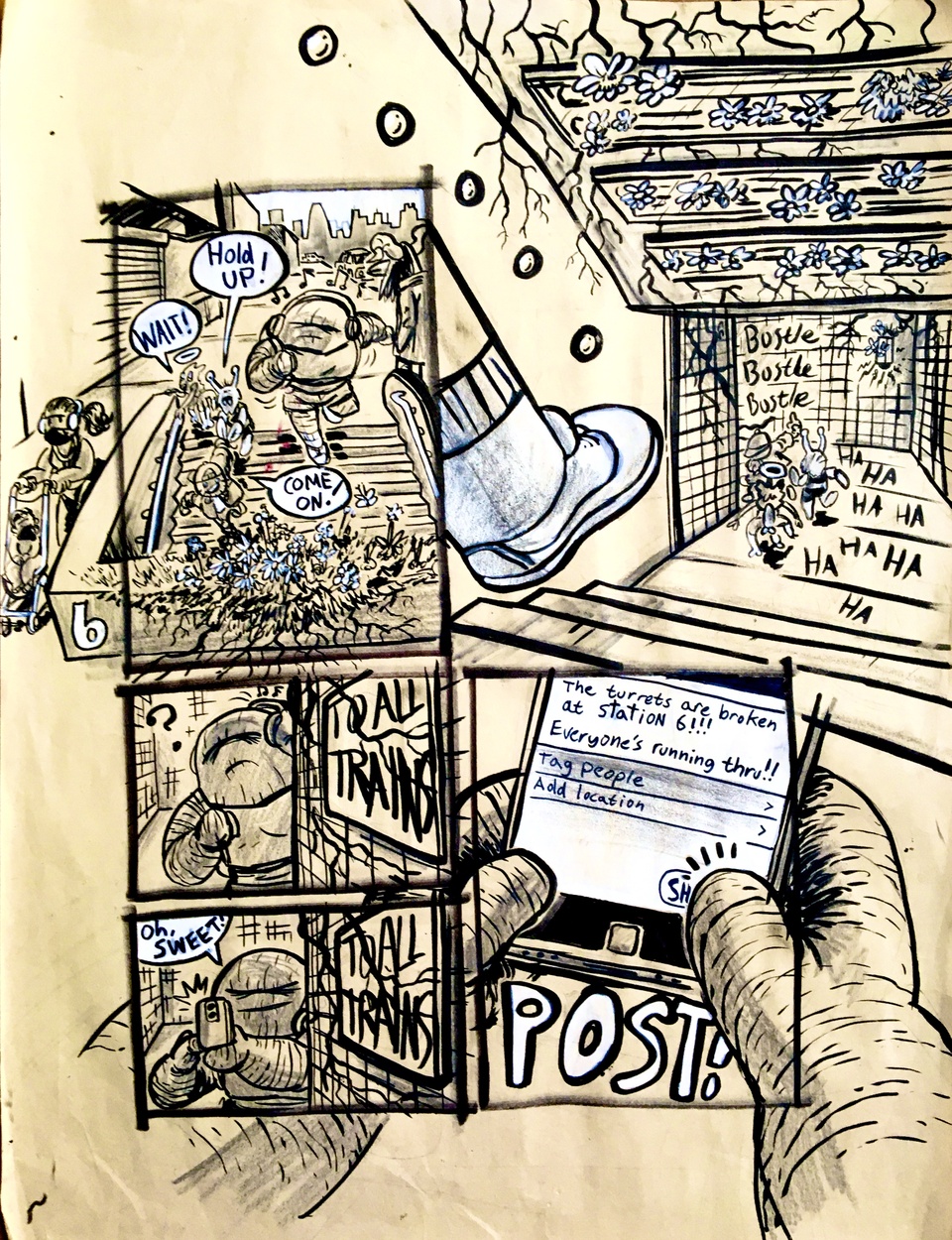 The Anti Fare-Evasion Turrets page 1