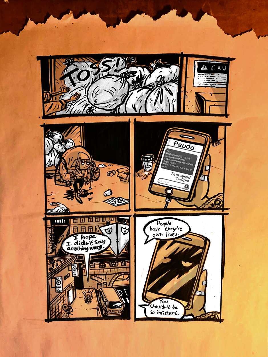 Crimson leaves//Eye Contact page 1