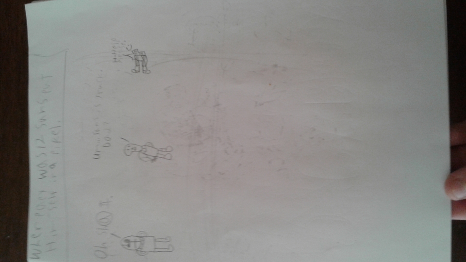 When papy was 12 sans got himself in a pickle