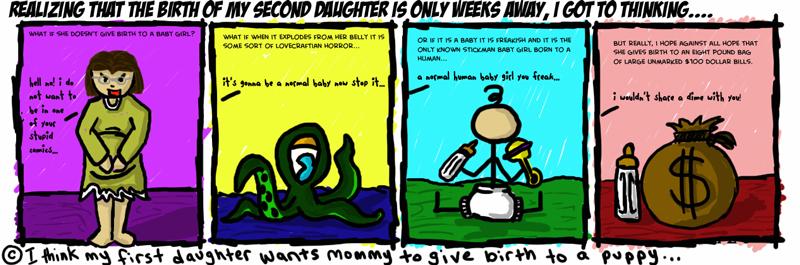 it's kind of creepy how fast they gestate.