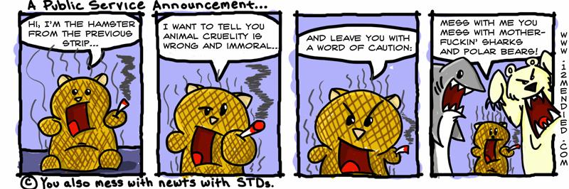 sometimes nature doesn't need peta...