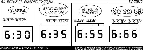 34 -  Ah Beloved Snooze Button