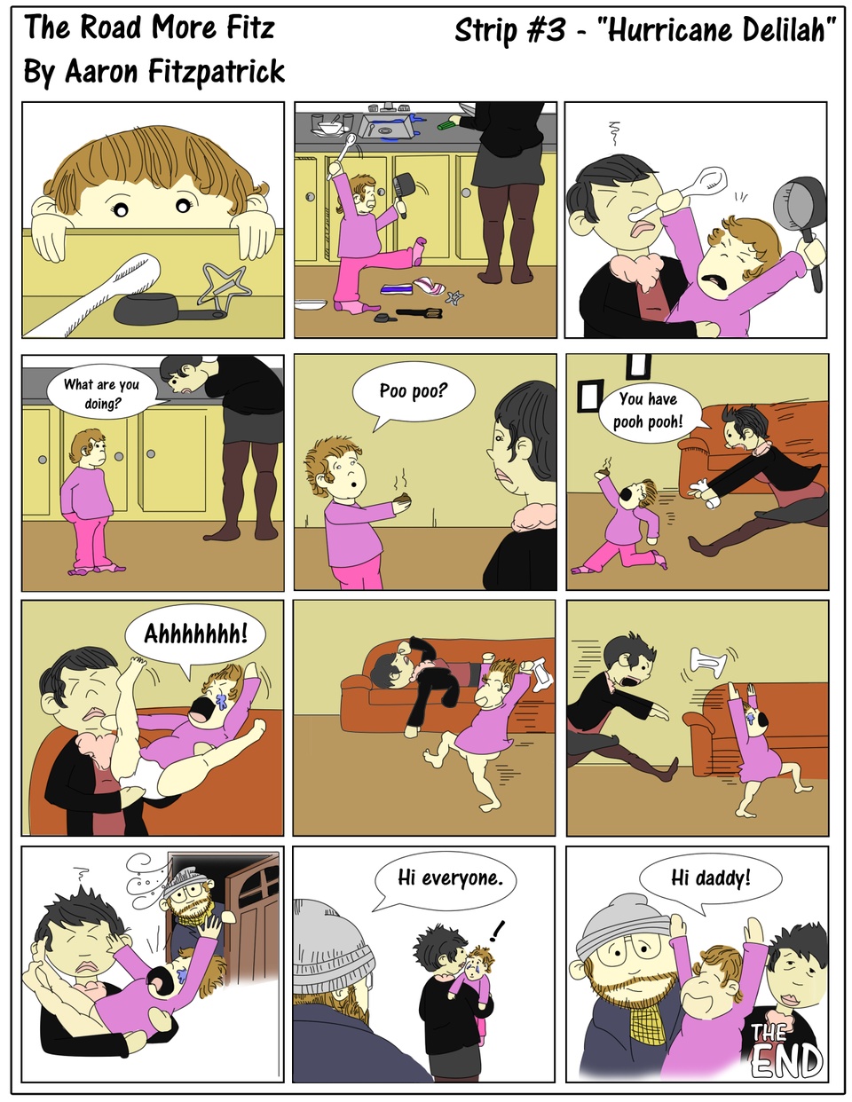 Strip #3:  'Hurricane Delilah'