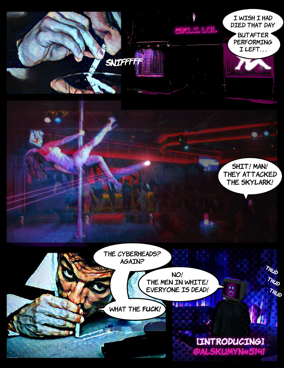 Did he escape valiantly?... no.