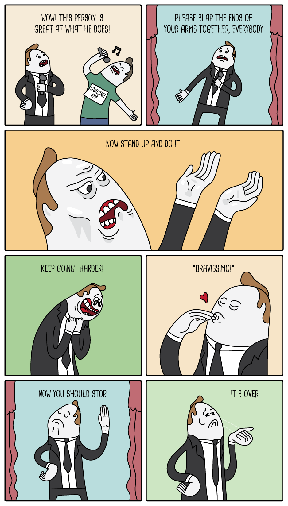 APPLAUSE, PLEASE