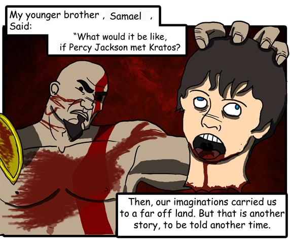 Kratos Vs. Percy Jackson