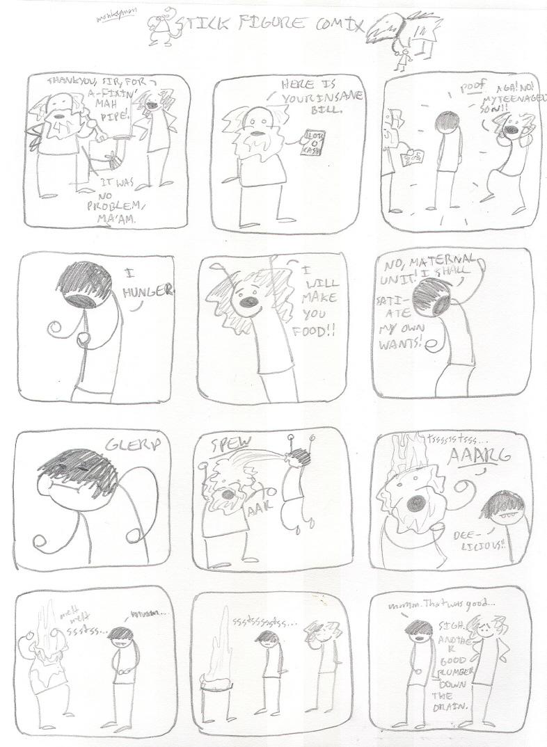 17- I was teenaged fly thingy