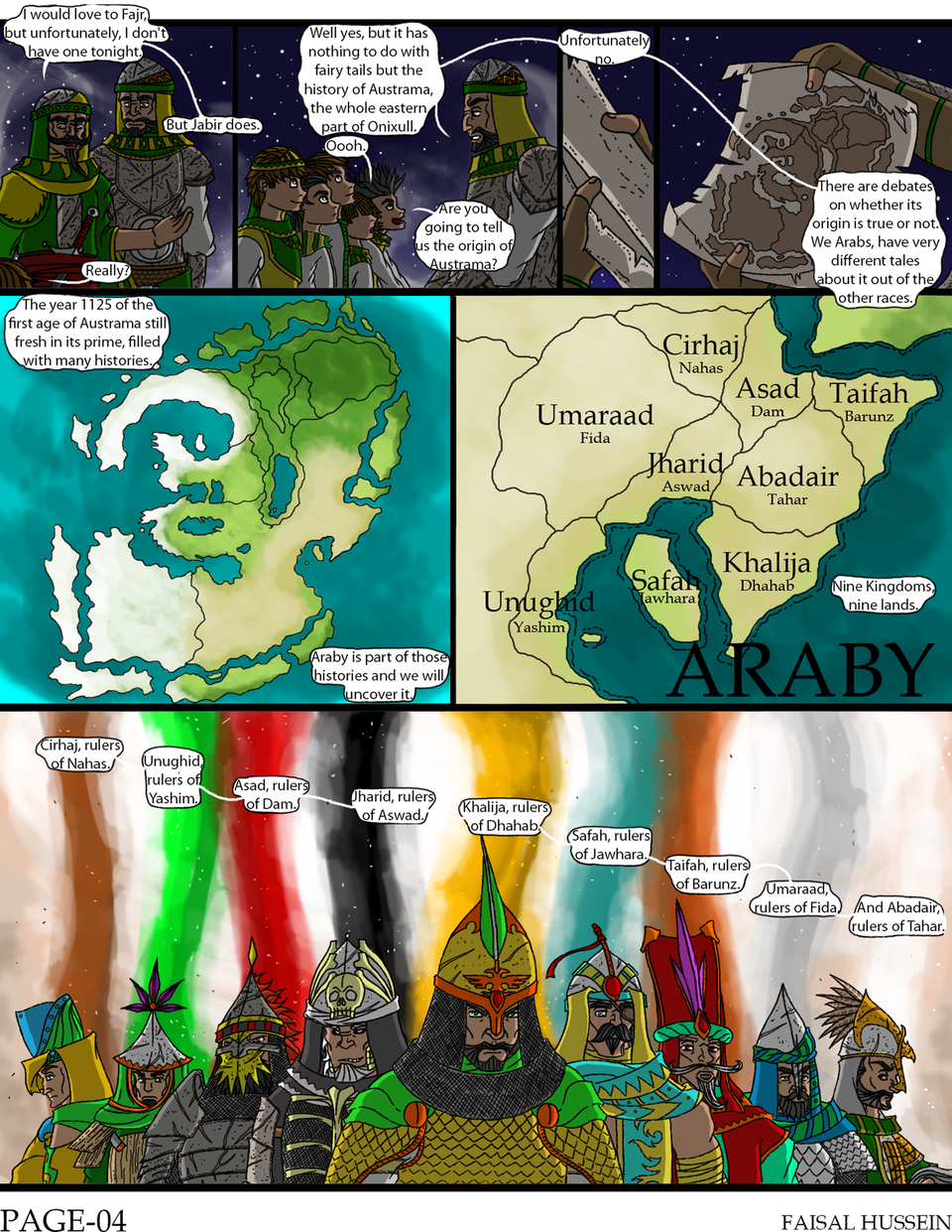 Histories of the nine kingdoms