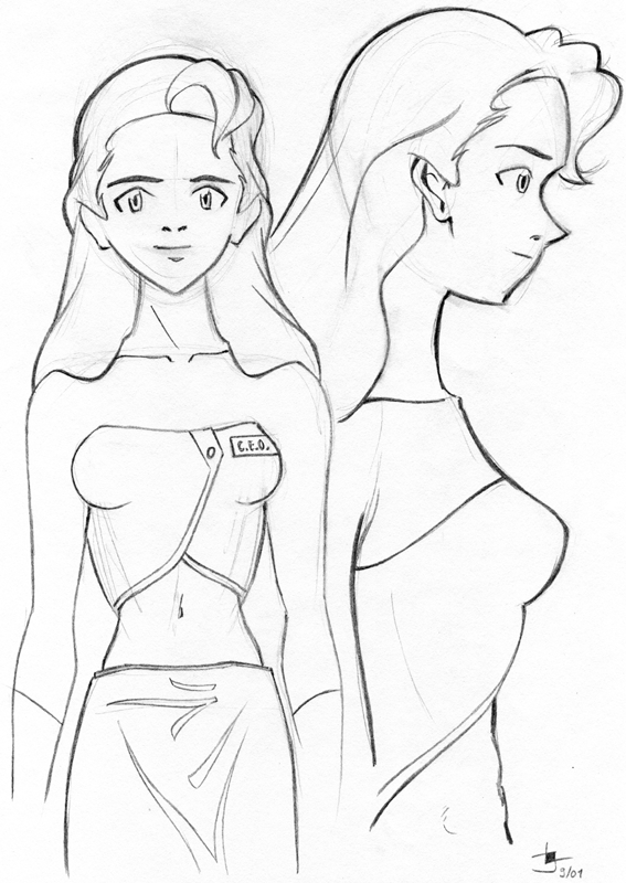 Another early Naomi sketch