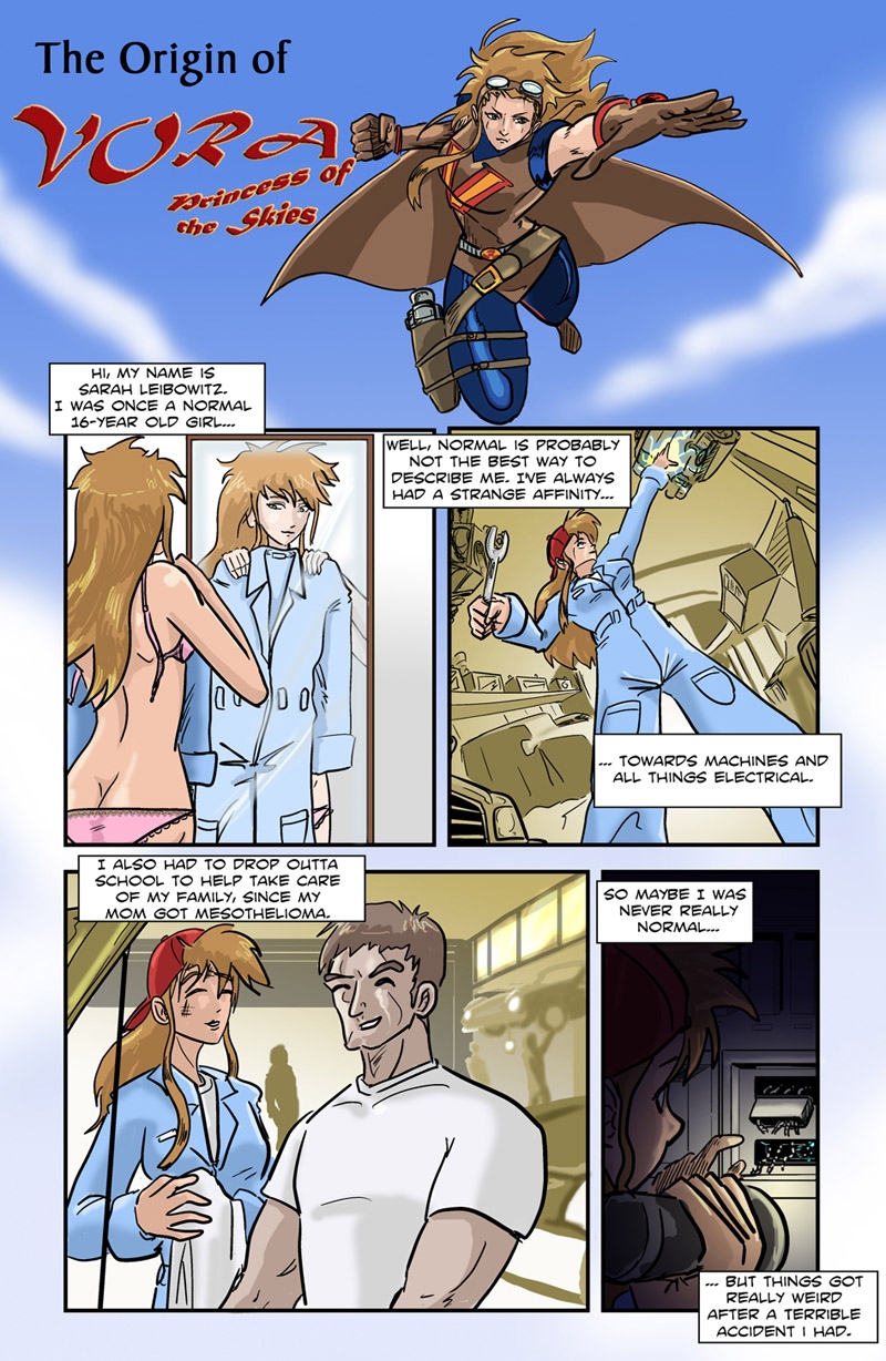 The Origin Of Vora, Pg. 1 of 2