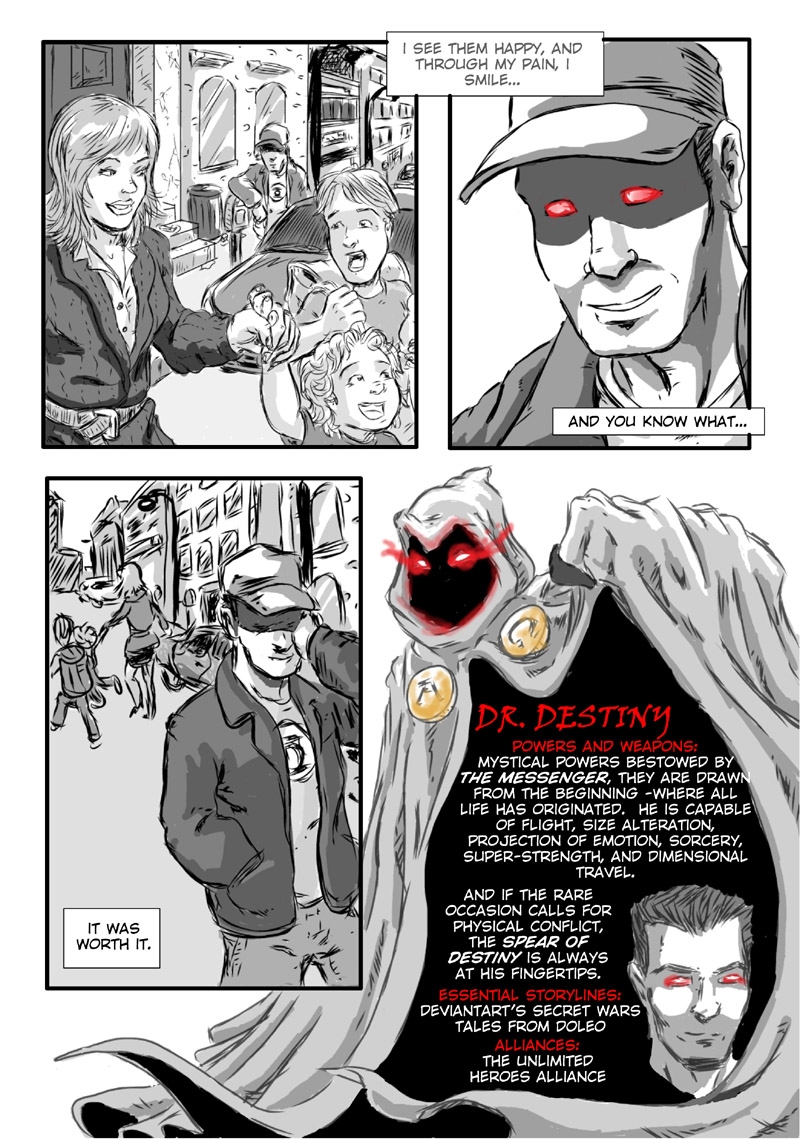 The Origin of Dr Destiny, Pg. 4 of 4