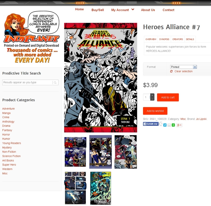 "HA: Shinobi" now in print!