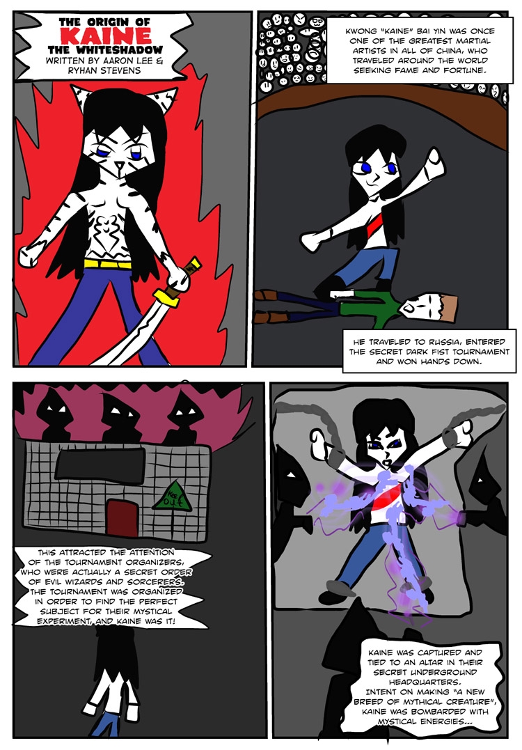 Kaine The White Shadow Pg. 1