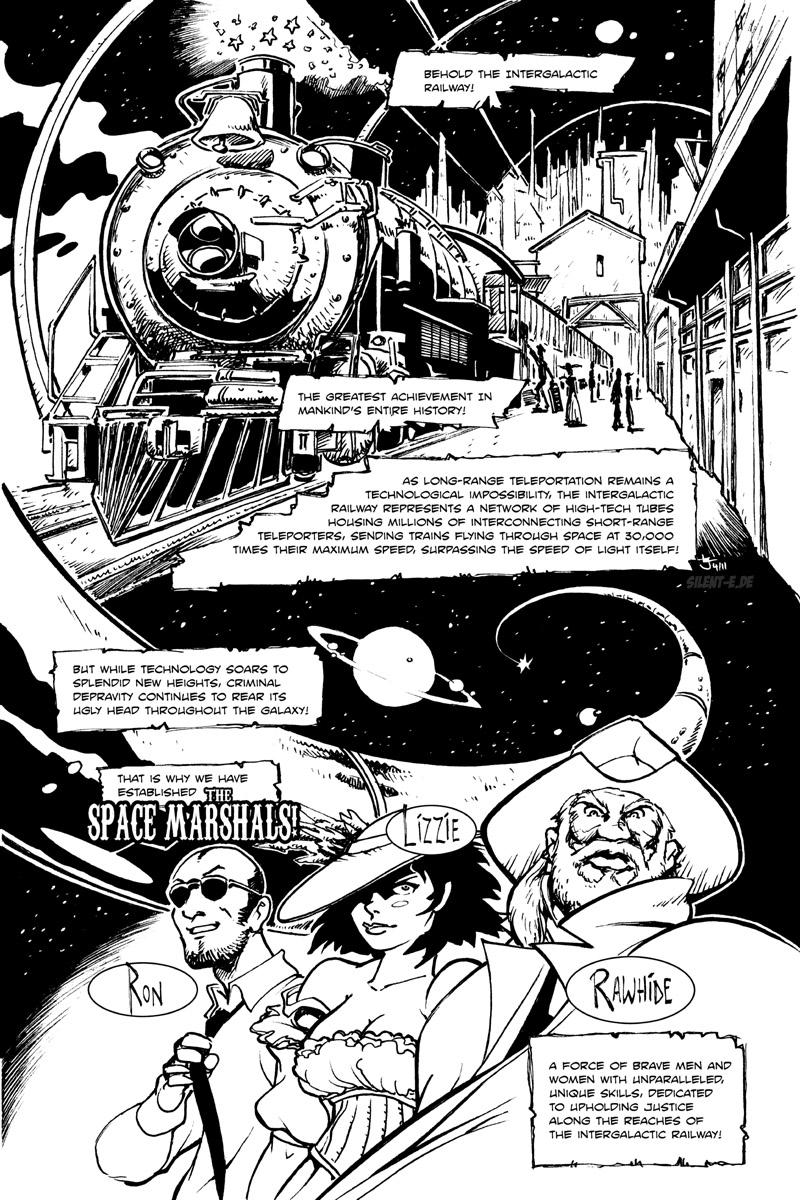 Tales From The Intergalactic Railway #604 Pg. 1