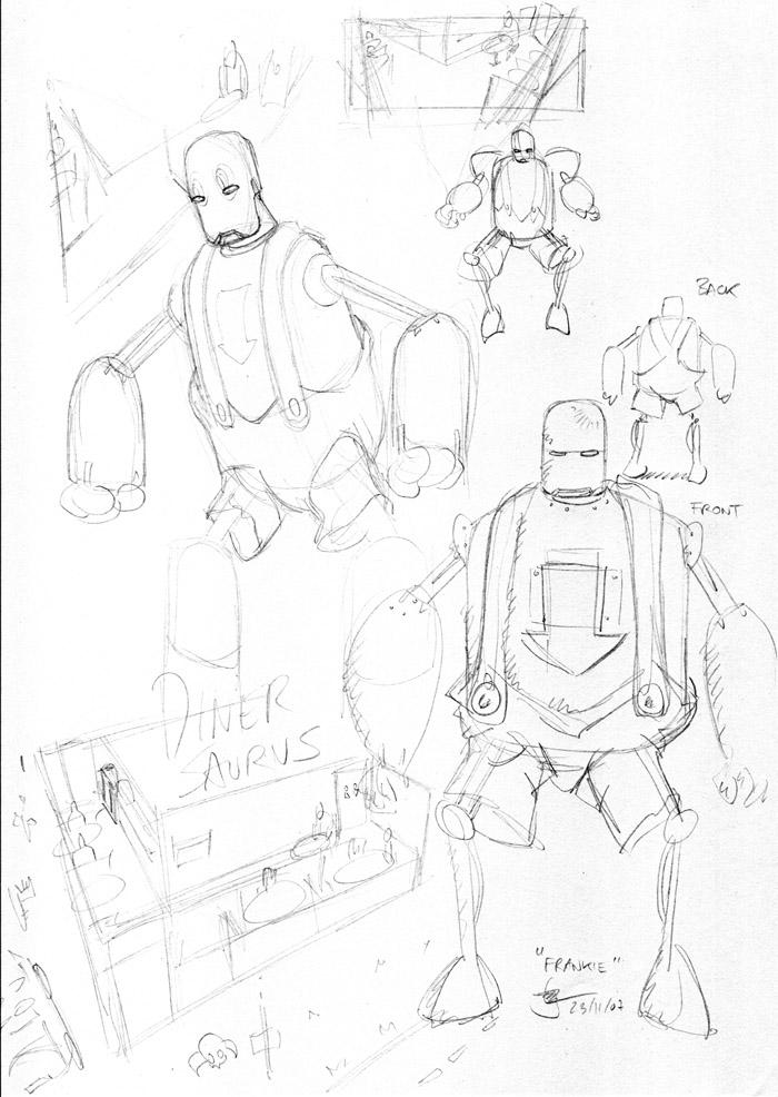 Frankie sketches