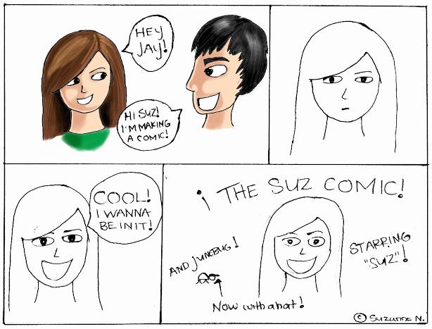 Guest strip by The Suz