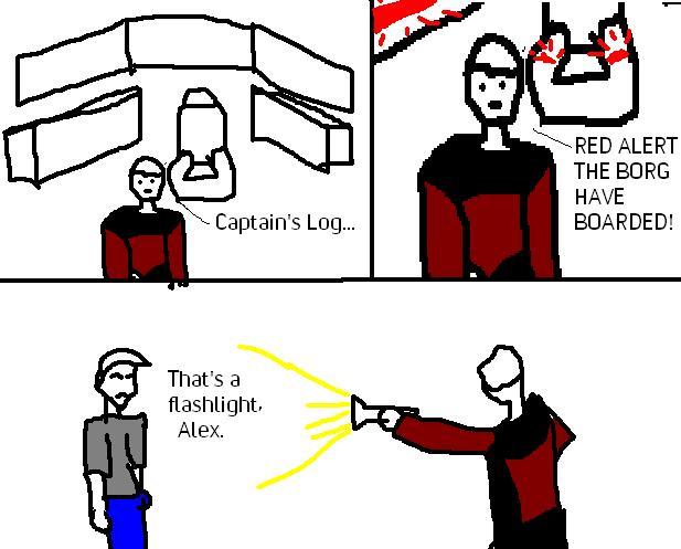 Guest strip by Alex Styrcula