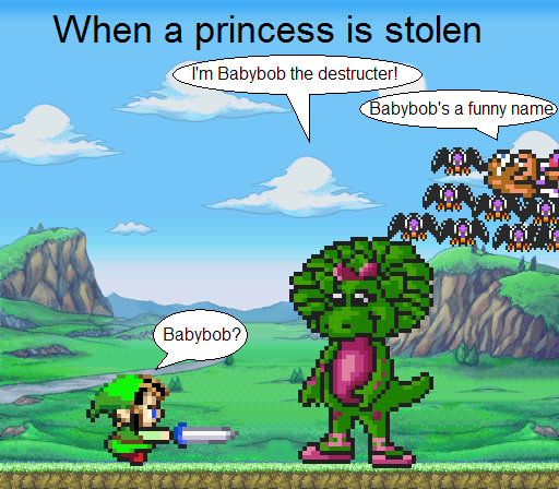 When a princess is stolen