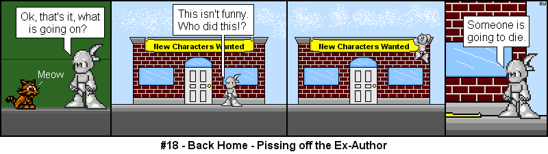 #018 Back Home - Pissing off the Ex-Author