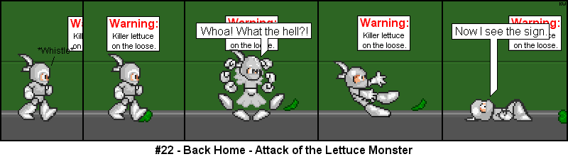 #22 Back Home - Attack of the Lettuce Monster