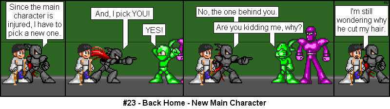 #023 Back Home - New Main Character