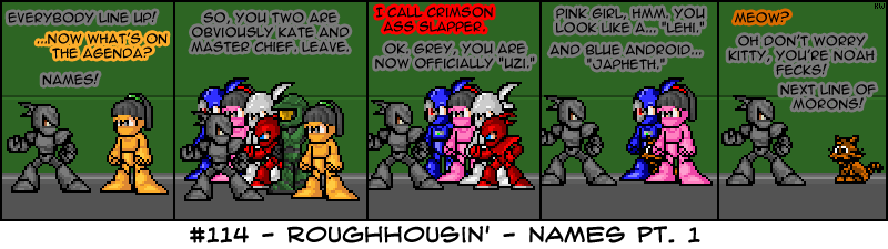 #114 Roughhousin' - Names Pt. 1