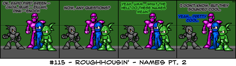 #115 Roughhousin' - Names Pt. 2