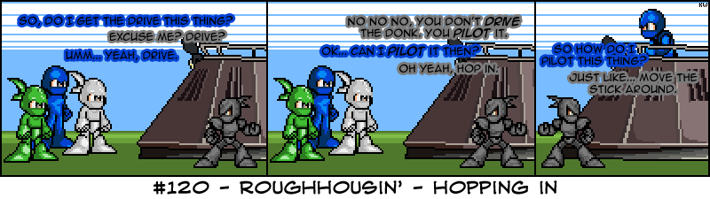 #120 Roughhousin' - Hopping In