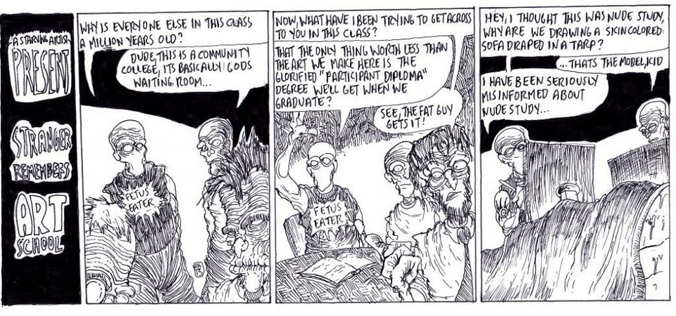 Stranger Remembers Art School