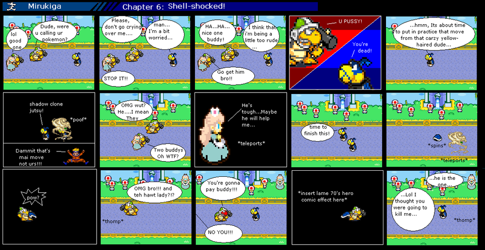 Chapter 6: Shell-shocked!