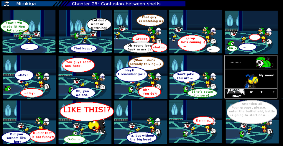 Chapter 28: Confusion Between Shells!