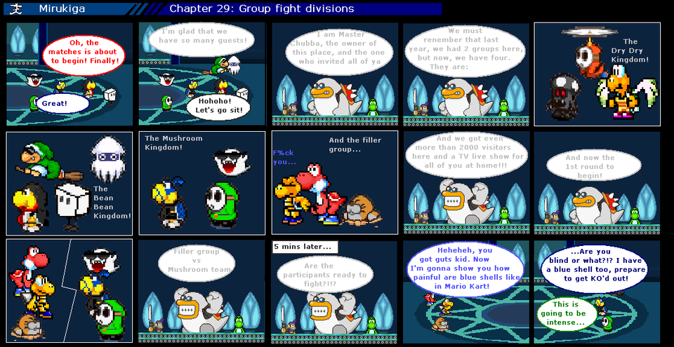 Chapter 29: Group Fight Divisions