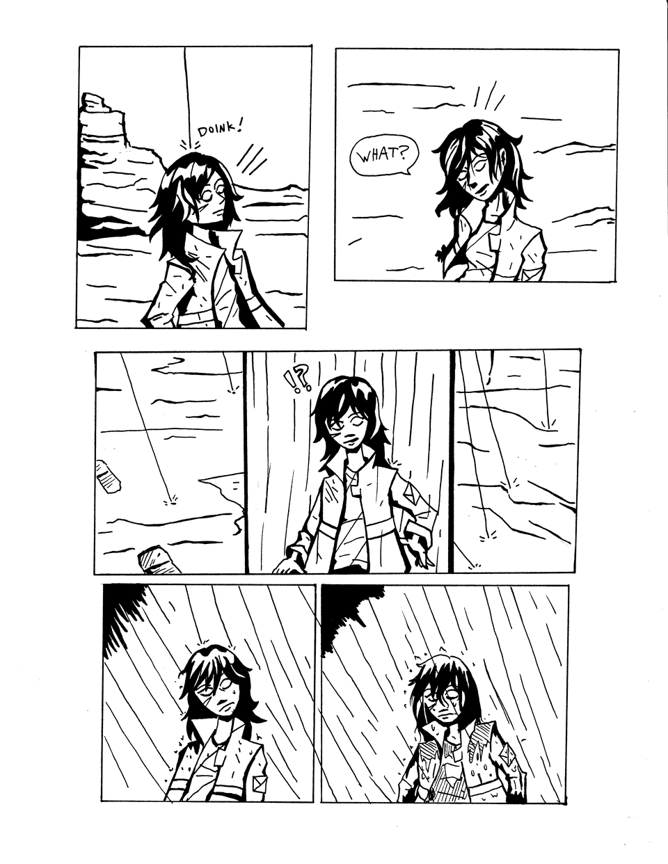 Cassie in the Rain Page 2