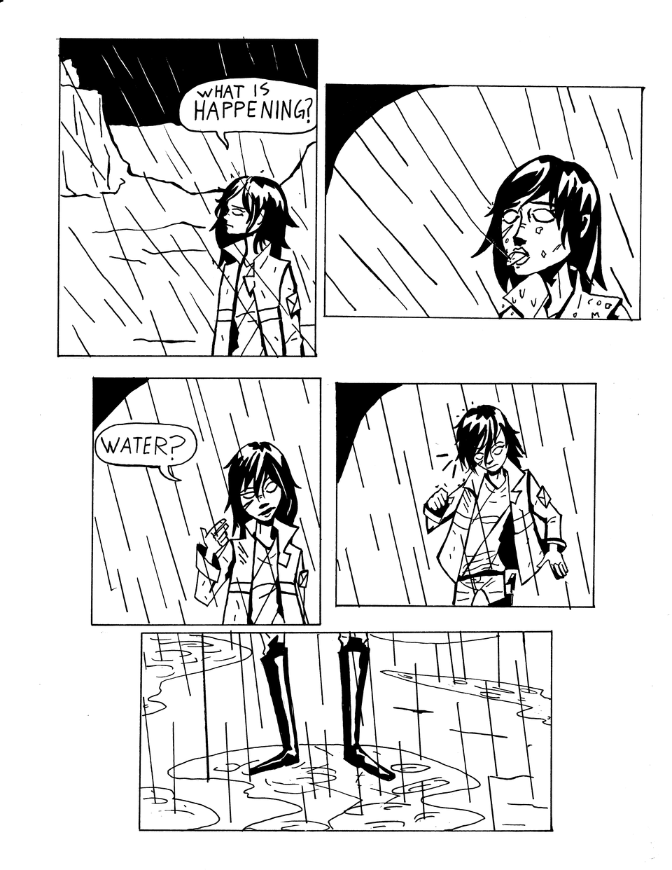 Cassie in the Rain Page 3