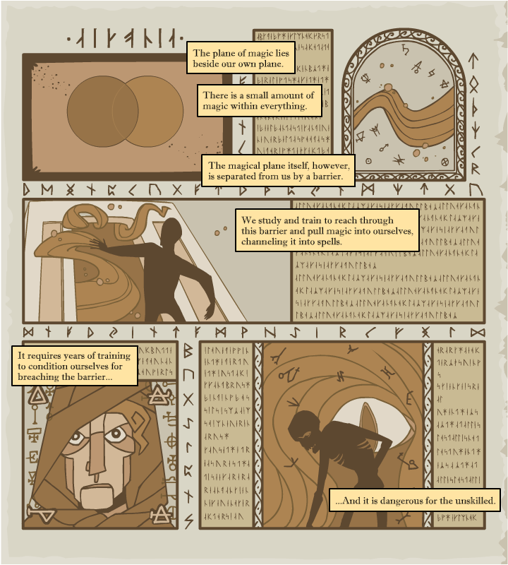 Chapter I: Page 1: Prologue I: The Plane of Magic
