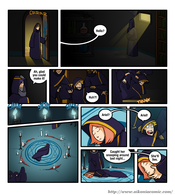 Chapter I: Page 14: Ariel: The Test Subject