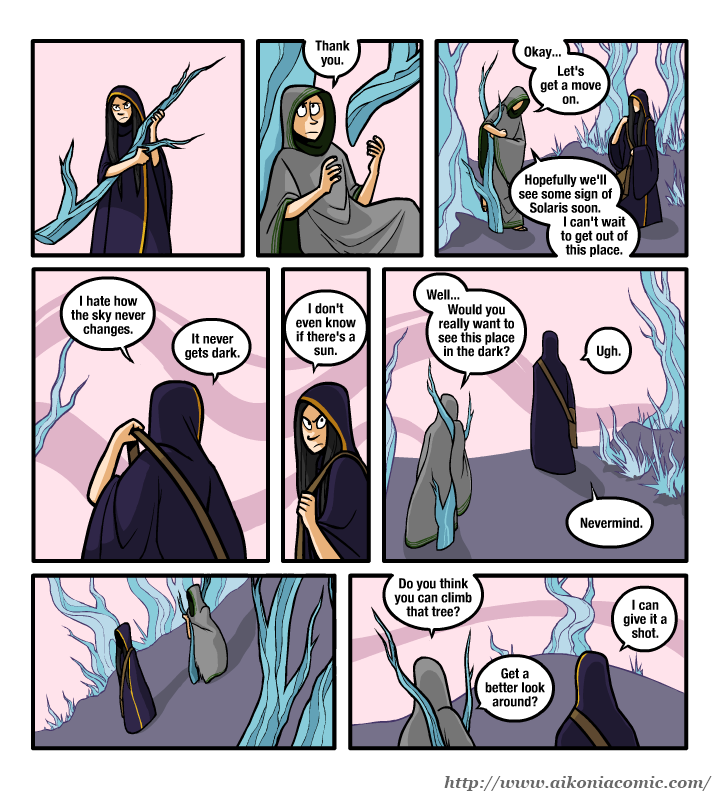 Chapter III, Page 23: Never Changing Skies