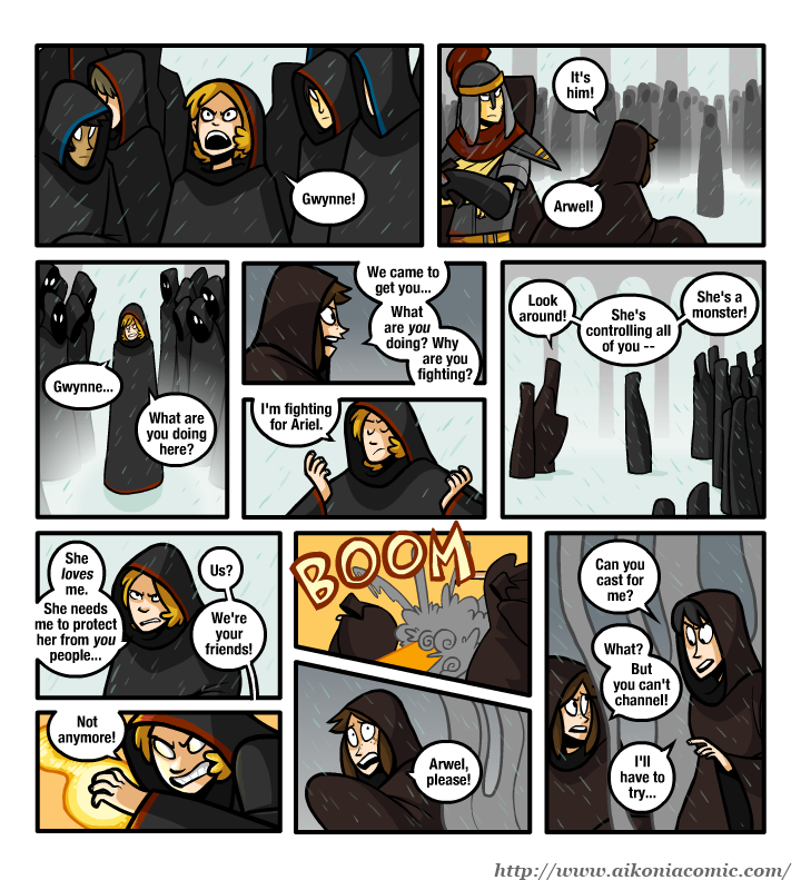 Chapter III, Page 37: Fighting for Ariel