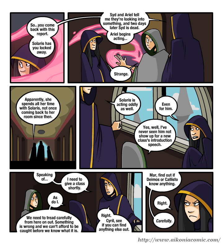 Chapter II: Page 7: Un-Puzzling Strange Events