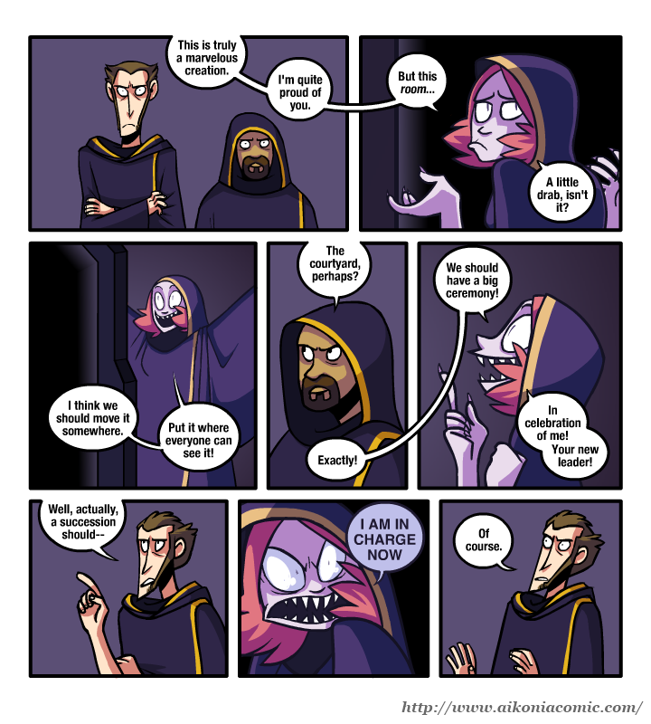 Chapter ll: Page 39: A maniacal take over