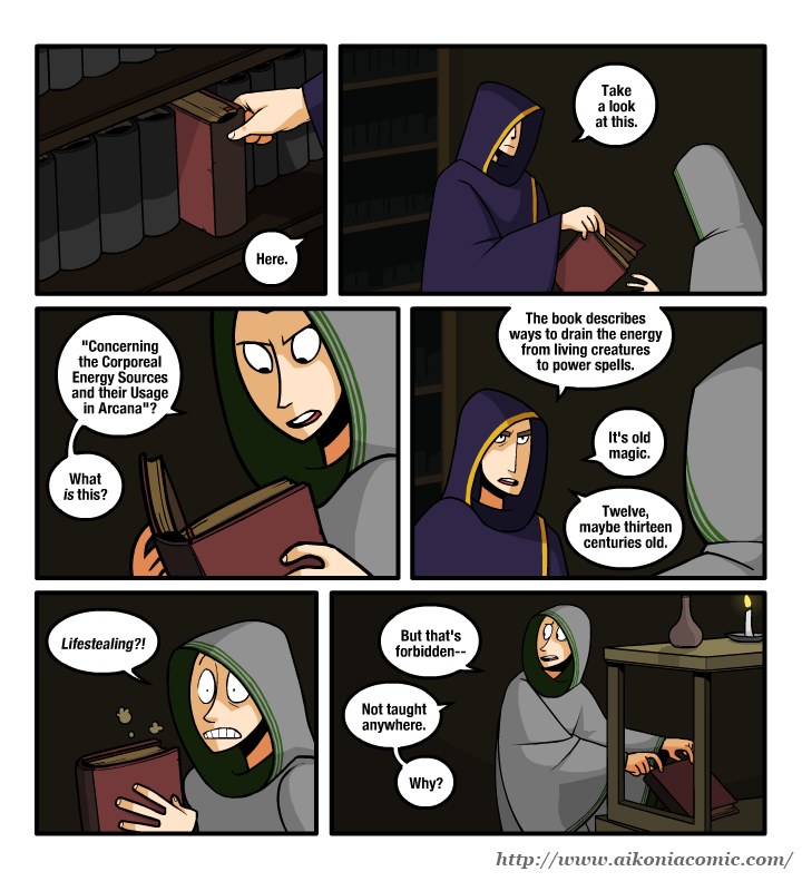 Chapter ll: Page 12: Learning About Blood Magic