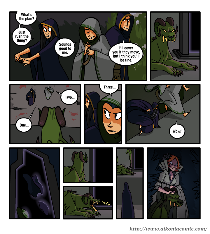 Chapter III, Page 11: Jumping In