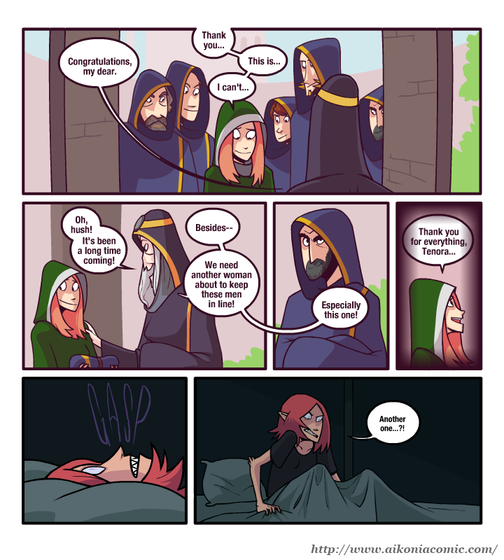 Chapter ll: Page 19: Dreaming Through Ariel Part 2: Becoming a Council Mage