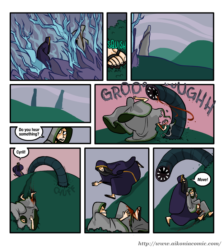 Chapter III, Page 14: Worm Creature