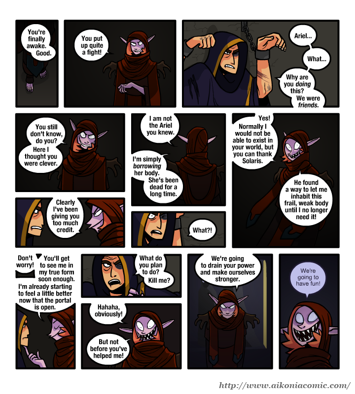 Chapter III, Page 22: Not the Ariel you knew